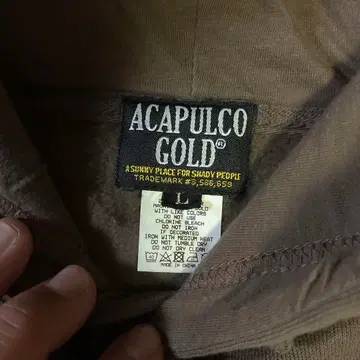 ACAPULCO GOLD 그레이 후드티