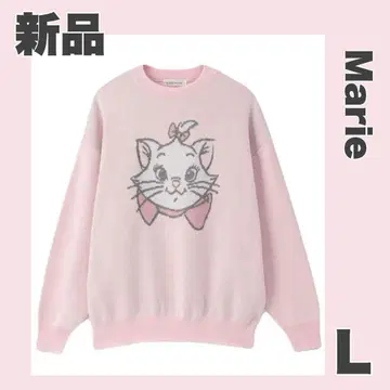 새상품 [ L ] Disney 마리 니트