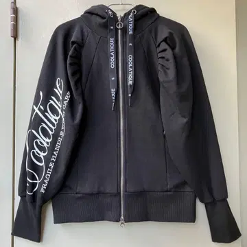 [ 새상품급 ] COOLATIQUES 쿠라티쿠스 봉긋한 소매 집업 후드티