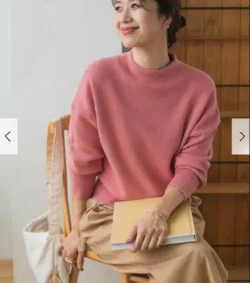 pink 택 포함 새상품 보틀넥 KNIT 풀오버 어반 리서치 도어스