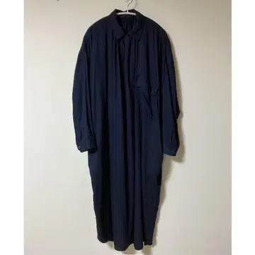 고쉬 네이비 셔츠 원피스 긴팔