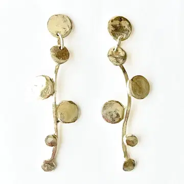 [ 상태 좋음 ] CECILE ET JEANNE 실버 드롭 귀걸이