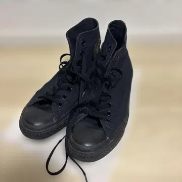 컨버스 하이컷 스니커즈 블랙