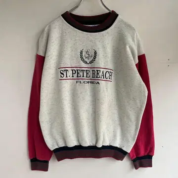 90s 미국제 디자인 맨투맨 자수 맨투맨 아메카지 빈티지