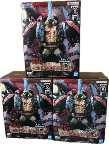 원피스 FILM RED DXF 프랭키 피규어 3종 세트