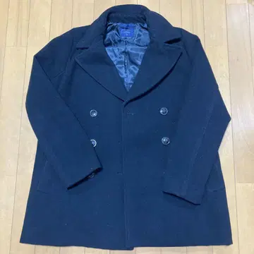 아메리칸 홀릭 블랙 피 코트 M