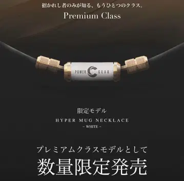 [ 한정품 ] 파워드 기어 목걸이 Hyper mag necklace