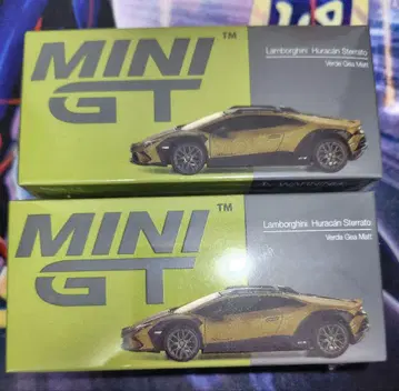 MINIGT 람보르기니 우라칸 스테라토 우핸 좌핸 2대