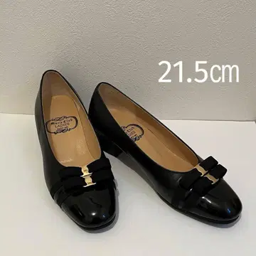 Marie club 블랙 리본 펌프스