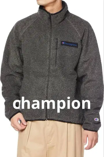 champion 지퍼 자켓 보아 자켓 L