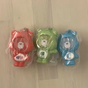 케어베어 사진 프레임 마스코트