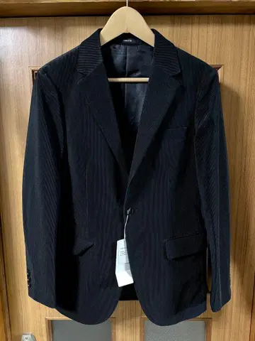 미사용 택 포함 컴시즘 코듀로이 자켓 S 블랙
