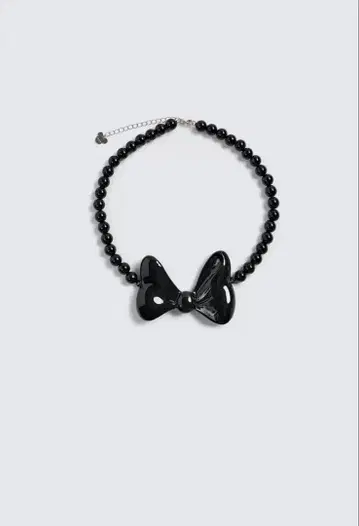 리본 목걸이 ZARA Disney