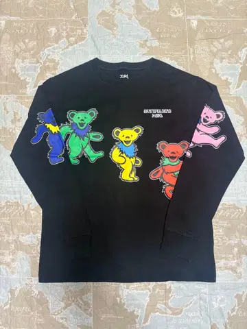 X-girl x GRATEFUL DEAD 긴팔 T셔츠