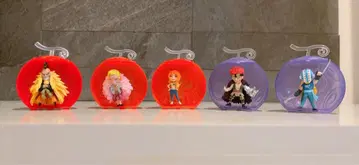 원피스 피규어 세트 5체 (원피스 열매)