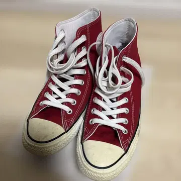 컨버스 converse 올스타 하이컷 스니커즈 레드 빨간색