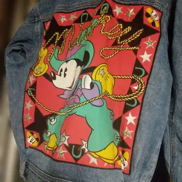 빈티지 ] 미키마우스 데님 G 자켓