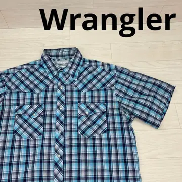Wrangler 랭글러 반팔 웨스턴 셔츠
