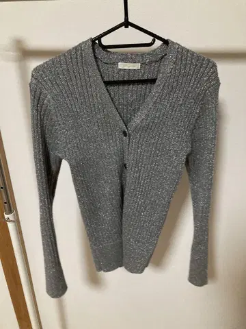 Loungedress 그레이 긴팔 가디건 사이즈 F