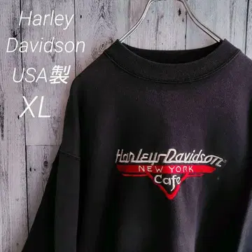 레어 Harley Davidson USA제 SWEAT fade XL