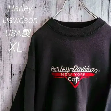 90s Harley Davidson USA SWEAT fade XL