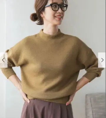 YELKHK 새상품 보틀넥 KNIT 풀오버 어반 리서치 도어스
