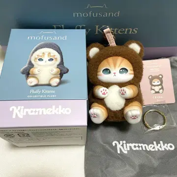 mofusand Kiramekko Fluffy Kittens 곰냥이