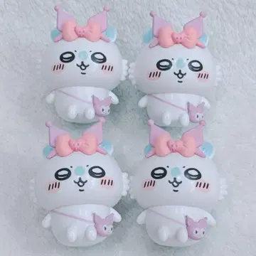 치이카와 산리오 콜라보 쿠로미 모몽가 시크릿 마스코트 피규어