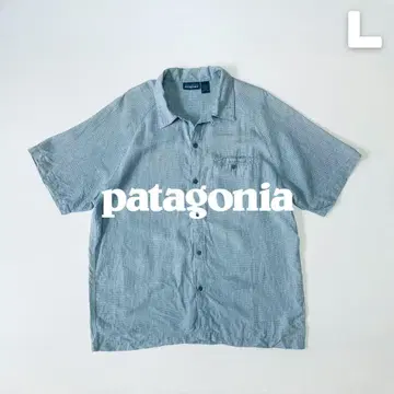 Patagonia 2003년 헴프 셔츠 오픈 카라 셔츠 L 린넨
