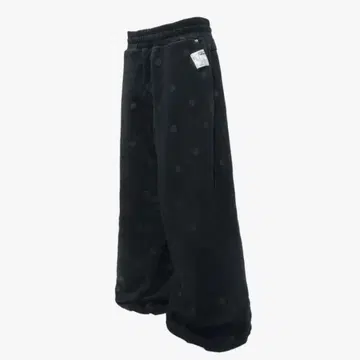 theredthread S dot sweatwide pants black