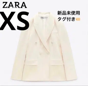 미사용 새상품 ZARA 더블 브레스트 핏 블레이저