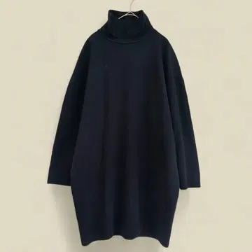 Whim Gazette 터틀넥 울 폴리에스테르 튜닉