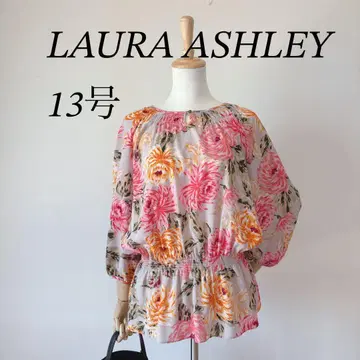 빅 사이즈 로라 애슐리 꽃무늬 쉬폰 튜닉 13호