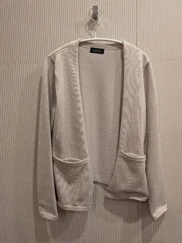 BARNEYS NEW YORK 가디건 긴팔 라이트 베이지