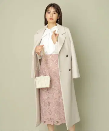 Rirandture 케미컬 타프타 타이트 스커트