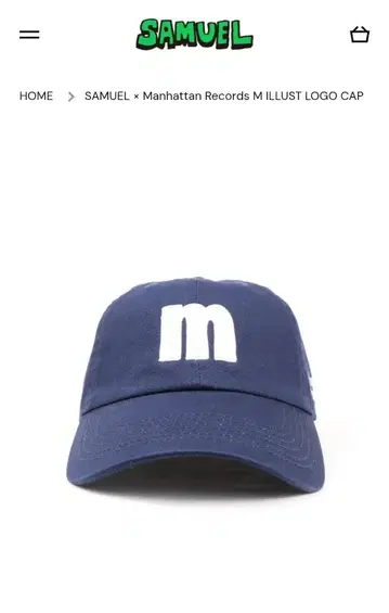 SAMUEL x Manhattan Records LOGO CAP
