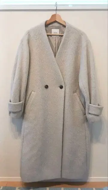 Spick & Span 더블 버튼 롱 코트