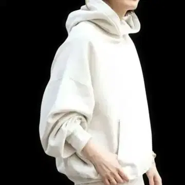 Deuxieme Classe 풀오버 후드티 아이보리