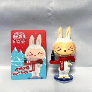 POPMART labubu 코카콜라