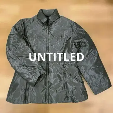 UNTITLED 블랙 다운 자켓 사이즈 9