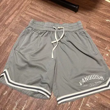 VANQUISH 그레이 메쉬 숏팬츠 M