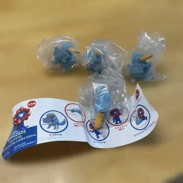 이코라짱 캡슐 토이 5개 세트
