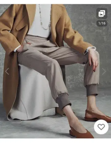 sov. 더블 스탠다드 클로징 조젯 팬츠