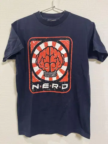 N.E.R.D 일본 투어 한정판 T셔츠 빈티지 퍼렐 네프튠즈