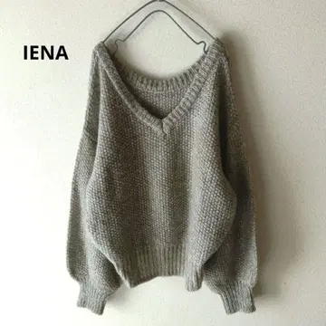 이에나 IENA 니트 모헤어 루즈핏 숏 기장 복슬복슬