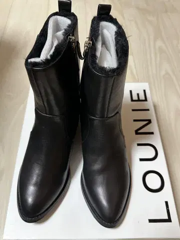 새상품 LOUNIE 가죽 부츠 36(23cm)