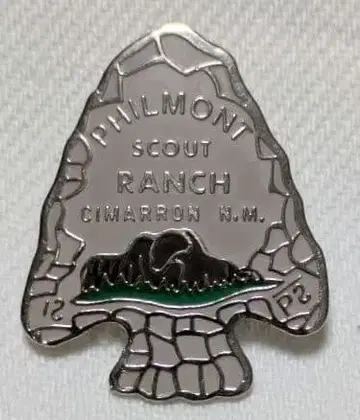 필몬트 스카우트 런치 기념 핀 배지 애로우 헤드형 미국