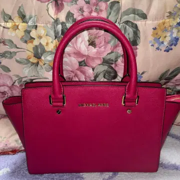 미사용품 MICHAEL KORS 핑크 핸드백 2way 숄더 포함
