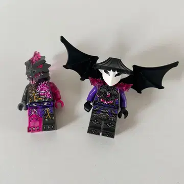 LEGO 닌자고 미니 피규어 반지리스 장군 크리스탈 킹