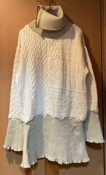 택 포함 새상품 77circa 터틀 피셔맨 스웨터 원피스